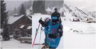 Cel mai mare strat de zăpadă este în Sibiu, la Bâlea Lac