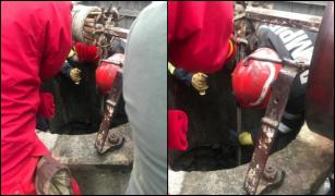 Femeie din Suceava, scoasă dintr-o fântână adâncă de 28 de metri