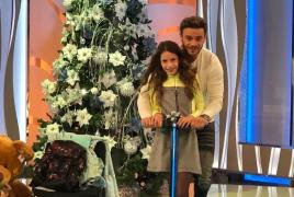 Nicole, alături de idolul său, Dima Trofin, la Gala "Ajut eu"