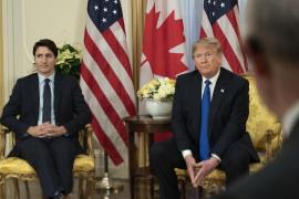 Trump l-a făcut cu "două fețe" pe Justin Trudeau