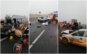 Impact fatal pe Autostrada A1, lângă Timişoara