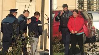 O femeie și un bărbat care s-au bătut în cârciuma din Galați sunt luați de polițiști