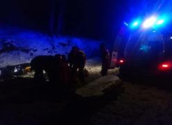 Intervenţie salvamontişti Munţii Făgăraş