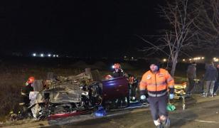 Şoferul inconştient are 37 de ani