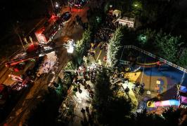 Elicopter militar prăbuşit într-un loc de joacă pentru copii din Istanbul, 4 morţi (Video)