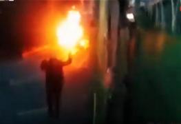 Momentul în care elicopterul militar se prăbuşeşte, la Istanbul (Video)