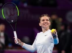 Simona Halep, la turneul de la Doha
