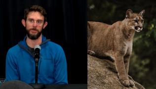 Travis a învins puma cu propriile mâini