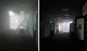 Interiorul universității care s-a prăbușit în Rusia