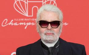 Karl Lagerfeld la un eveniment monden