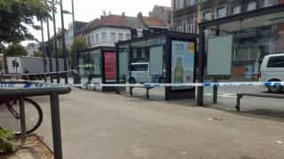 Zona în care a fost comis atacul armat din Anvers