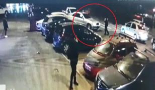 Video cu momentul în care interlopul Duduianu trece cu maşina peste un tânăr