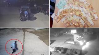 Hoții români filmat când furau în Italia