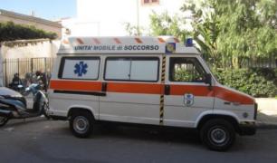 Ambulanţă italiană în misiune