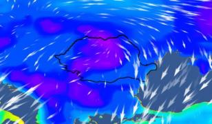 Cod galben de vreme rece, începând cu ora 16.00, în toată ţara