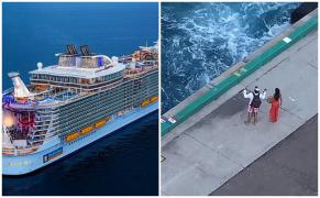 Cei doi au rămas la mal fără ajutor, în timp ce nava se îndepărta de ţărm