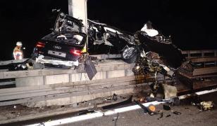 Audi circula cu peste 200 la oră