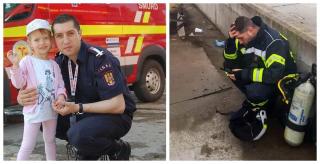 Scrisoarea emoţionantă a fiicei pompierului epuizat de la incendiul din Alba