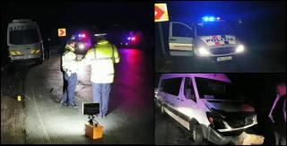 Accident cu 11 victime în Mehedinţi, după ce şoferul unui microbuz a pierdut controlul volanului (Video)