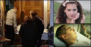 Ioana Condea, condusă pe ultimul drum. Tânăra a fost înmormântată acasă, într-un sicriu alb (Video)