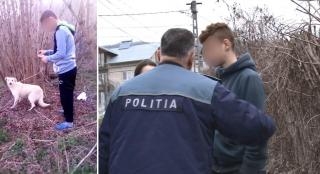 Adolescentul din Dâmboviţa luat de poliţie