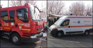 Bărbat căzut într-un bazin PECO