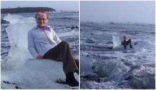 Imaginile au devenit virale, după ce nepoata ei le-a postat pe Twitter