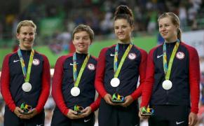 Kelly Catlin a fost de trei ori campioană mondială, în 2016, 2017 şi 2018