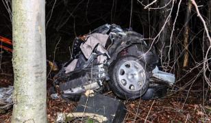 Bolidul a ajuns două mormane de fiare