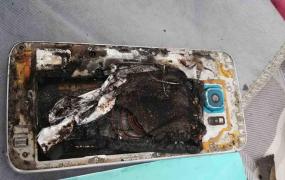 Telefonul a explodat în mâna lui