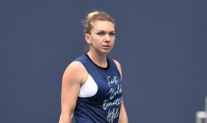 Simona Halep se antrenează la Miami