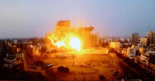 Atac palestinian cu rachete lângă Tel Aviv. O casă a luat foc, şase oameni au fost răniţi (Video)