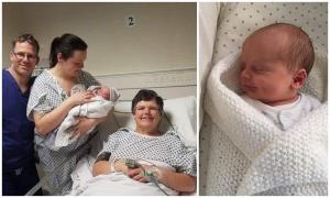 O fetiţă sănătoasă a fost adusă pe lume pe 16 ianuarie