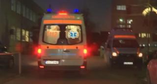 Ambulanță cu pacient în misiune