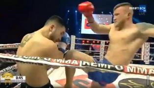 Un român face înconjurul lumii cu o lovitură a la Bruce Lee! KO devastator reuşit de Eduard Gafencu (Video)