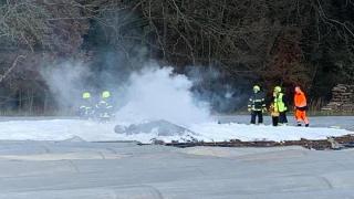 Locul prăbușirii avionului cu Natalia Fileva