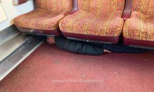 Aşa s-a camuflat un român care intenţiona să ajungă cu trenul, în Austria