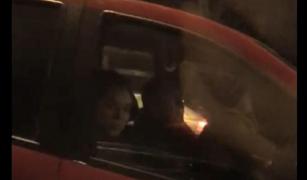 Copil la volan în Braşov