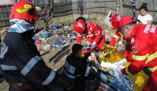 Bebeluş salvat de la moarte de un copil de 7 ani, în Călăraşi