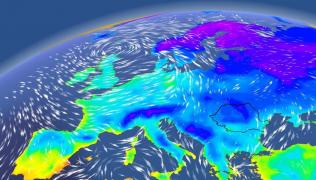 Iarna se întoarce în România. Revin ninsorile, temperaturile scad cu până la 15 grade Celsius