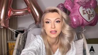 Andreea Bălan, despre ce s-a întâmplat, de fapt, în timpul naşterii: "După toate bârfele, aveţi aici exact ce s-a întâmplat!" (Video)