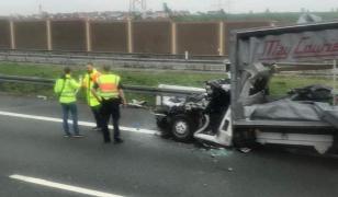 Şofer român în comă