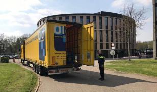 Şofer român arestat în Olanda