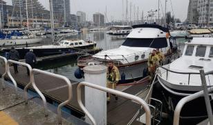 Român urcat pe yacht