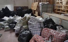 Genți și bagaje cu droguri