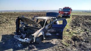 Incendiu de vegetație în județul Botoșani