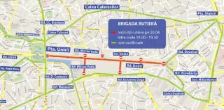 Restricții de trafic în București