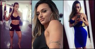 O luptătoare MMA a rupt cu bătaia un individ care gemea și făcea gesturi nepotrivite, pe o plajă din Brazilia (Video)