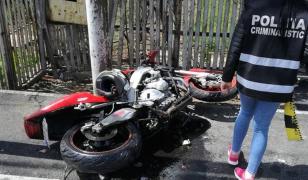 Motociclist grav rănit într-un accident în Mărăcineni, Argeș