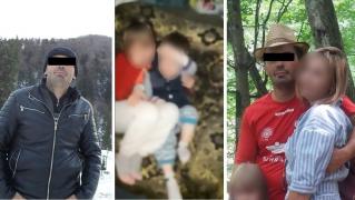 Tatăl agresor împreună cu soţia sa